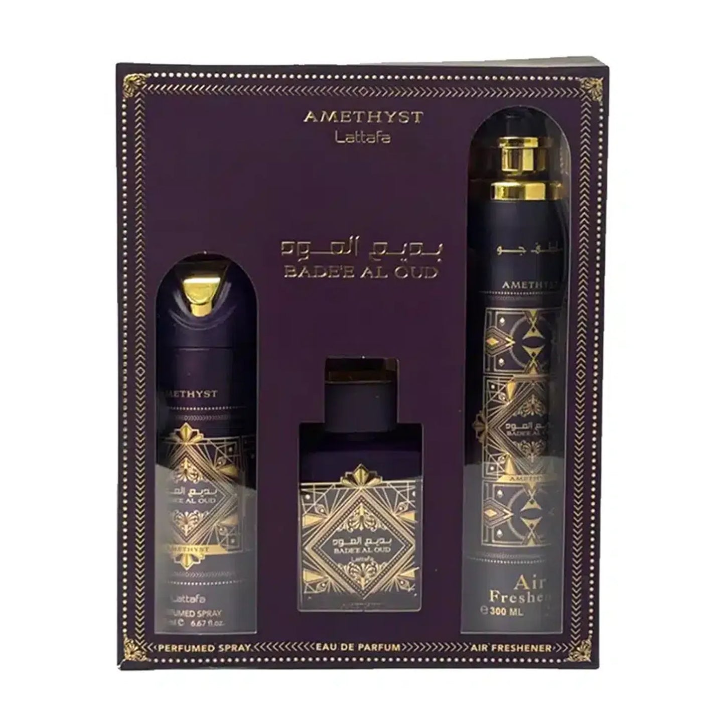 Kit Perfume Badee Al Oud Amethyst