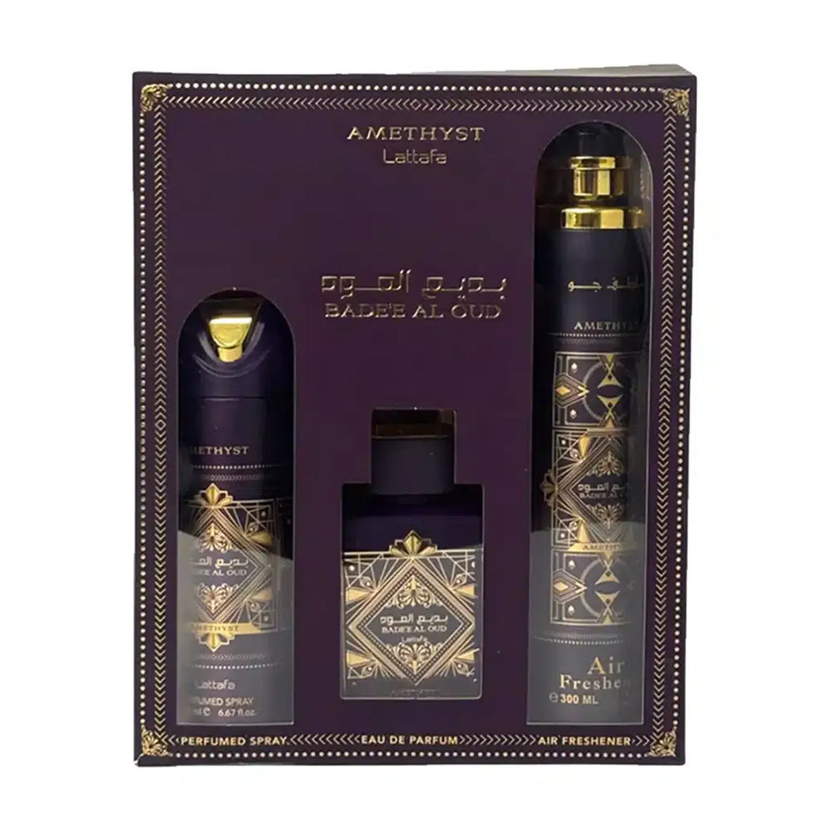 Kit Perfume Badee Al Oud Amethyst