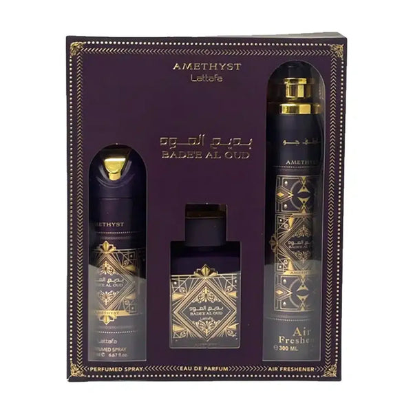 Kit Perfume Badee Al Oud Amethyst